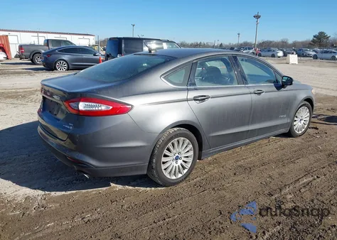 2014 Ford Fusion Hybrid Se из США, поврежденный, VIN 3FA6P0LU0ER140647